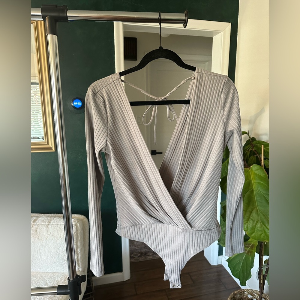 Revolve - open back bodysuit